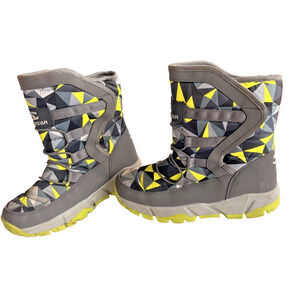 Hobibear Kids Faux Fur Lined Waterproof Boots AW3771 Size 39 8.5